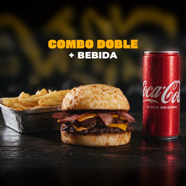 COMBO DOBLE + BEBIDA